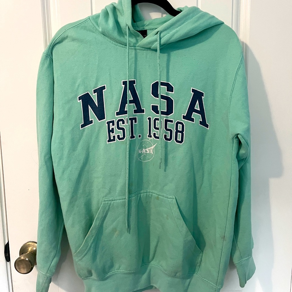 Mint NASA sweatshirt (from actual NASA in Houston)